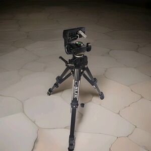 SLIK Universal U-212 Tripod w/ Pan Head PARTS Repair Broken Mount